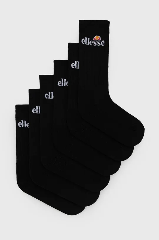 čierna Ponožky Ellesse (6-pack) Pánsky