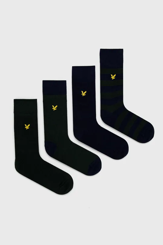 viacfarebná Ponožky Lyle & Scott (4-pack) Pánsky