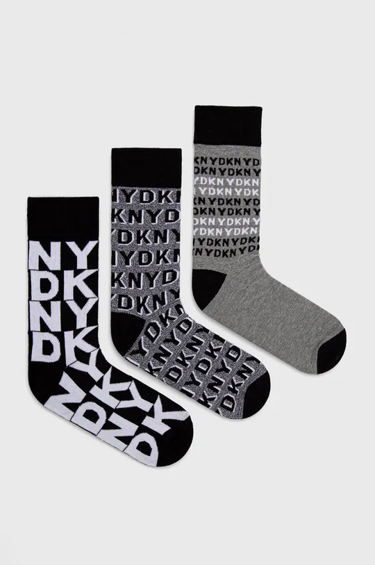 čierna Ponožky Dkny (3-pack) Pánsky