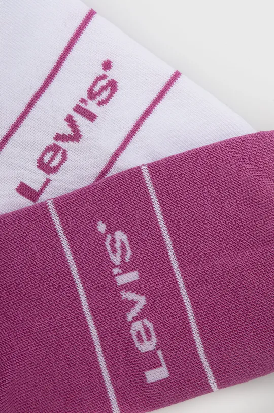 Ponožky Levi's ružová