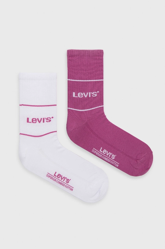 różowy Levi's Skarpetki (2-pack) Unisex