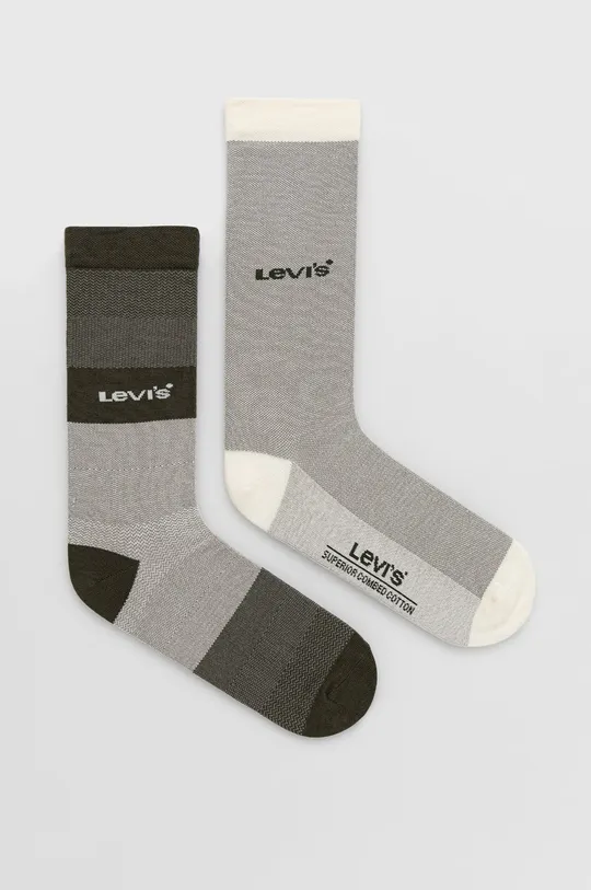 zelená Ponožky Levi's (2-pack) Unisex