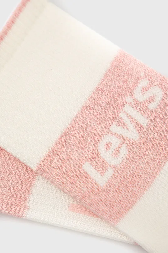 Ponožky Levi's (2-pack) ružová