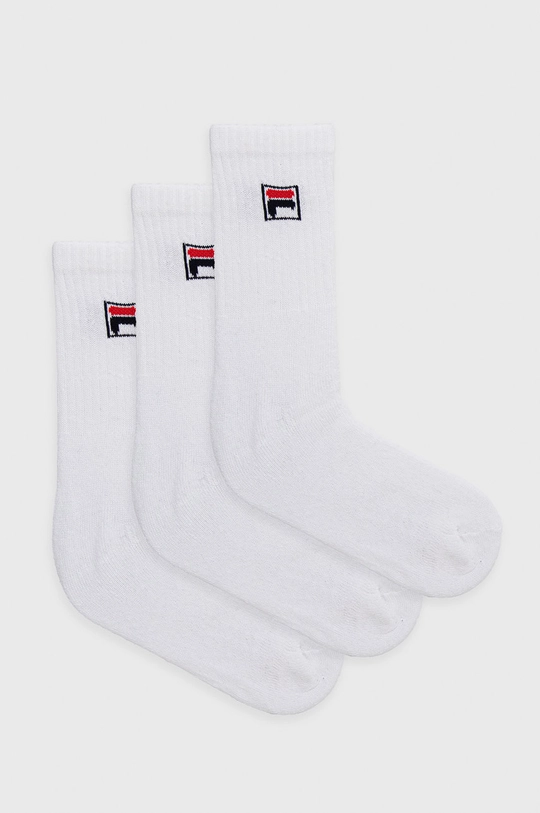 biały Fila Skarpetki (3-pack) Unisex