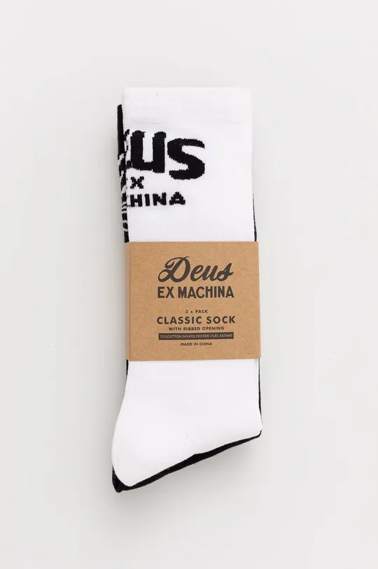 Шкарпетки Deus Ex Machina (3-pack)  73% Бавовна, 3% Еластан, 24% Поліестер