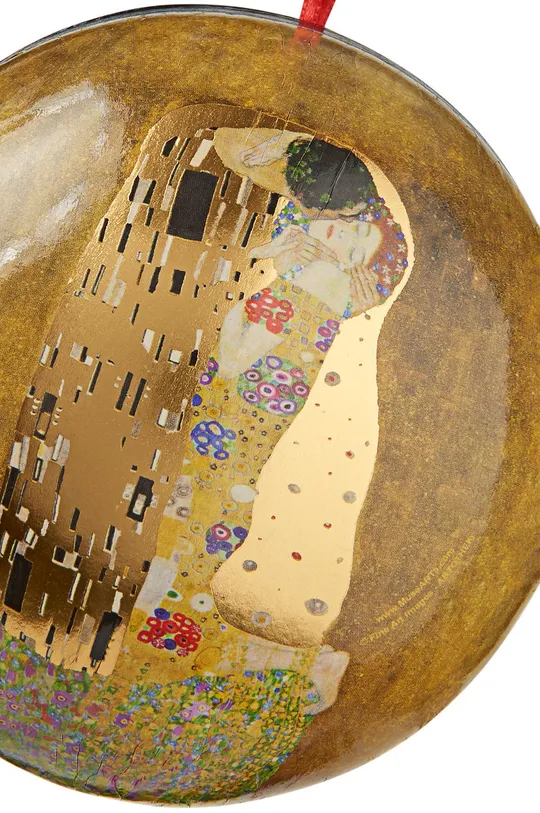 žltá Detské ponožky MuseARTa Gustav Klimt - The Kiss