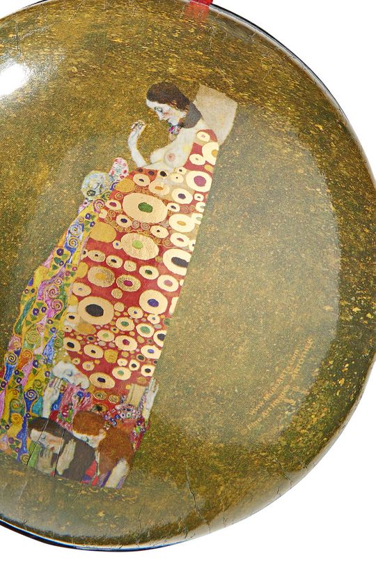 żółty MuseARTa Skarpetki Gustav Klimt - Hope II