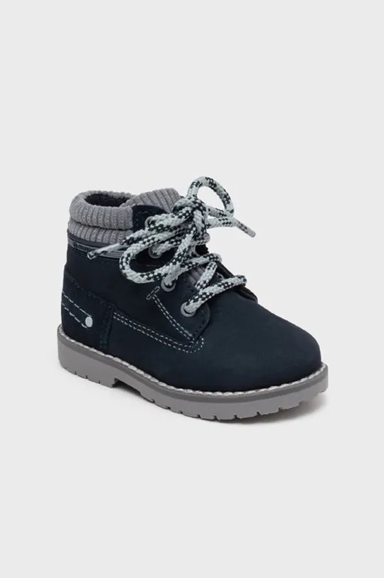 темно-синій Дитячі шкіряні кросівки Mayoral Для хлопчиків