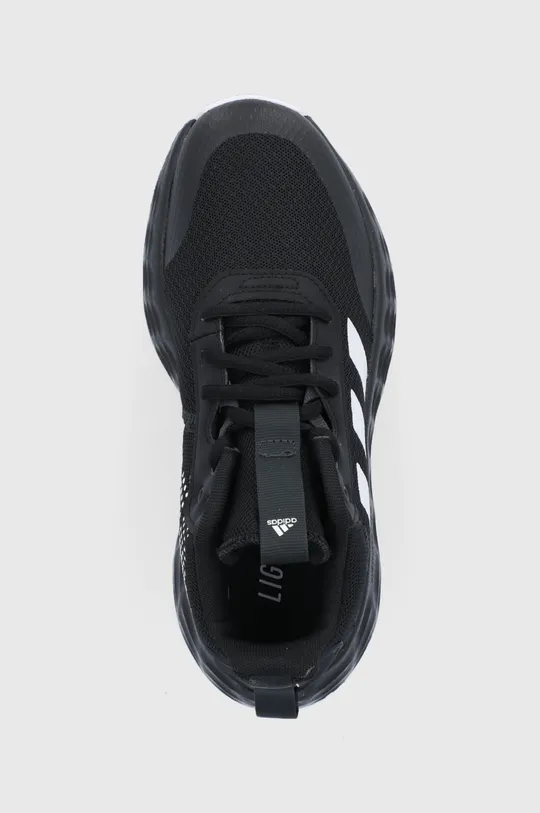 czarny adidas Buty dziecięce H01558