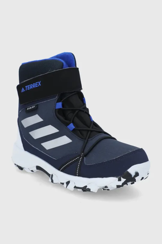 Παιδικές μπότες χιονιού adidas Performance TERREX SNOW σκούρο μπλε