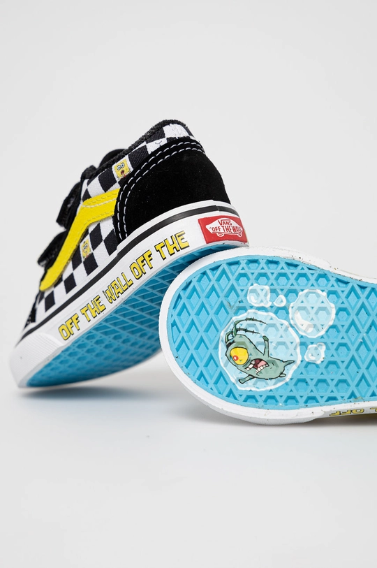 Παιδικά πάνινα παπούτσια Vans SPONGEBOB  Πάνω μέρος: Υφαντικό υλικό, Φυσικό δέρμα, Δέρμα σαμουά Εσωτερικό: Υφαντικό υλικό Σόλα: Συνθετικό ύφασμα