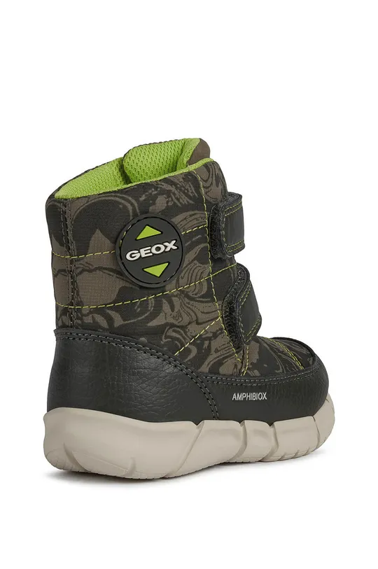 πράσινο Geox - Παιδικές μπότες χιονιού