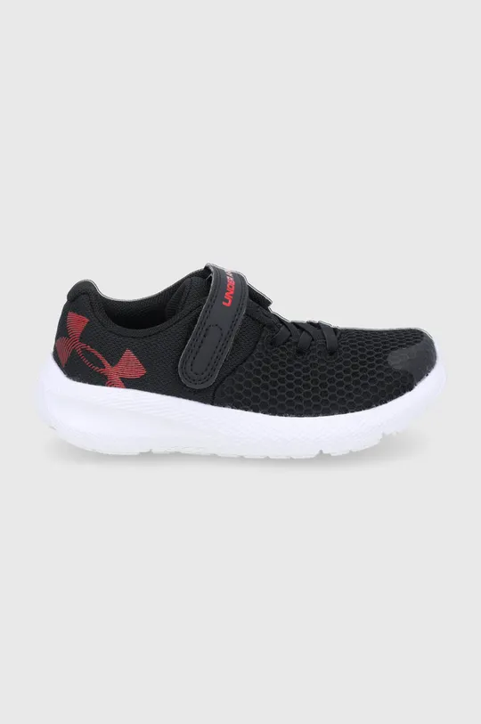 czarny Under Armour Buty dziecięce 3024485 Chłopięcy