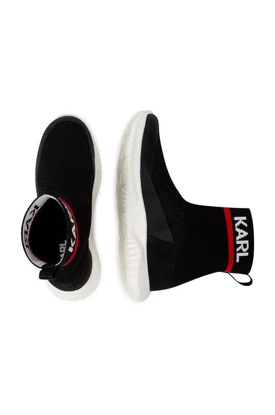 Karl Lagerfeld - Детские ботинки  Голенище: Текстильный материал Внутренняя часть: Текстильный материал Подошва: Синтетический материал