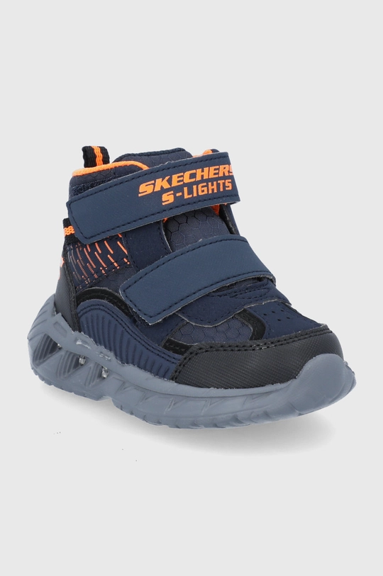 Skechers Śniegowce dziecięce granatowy