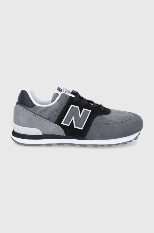 szary New Balance Buty dziecięce GC574WR1 Chłopięcy