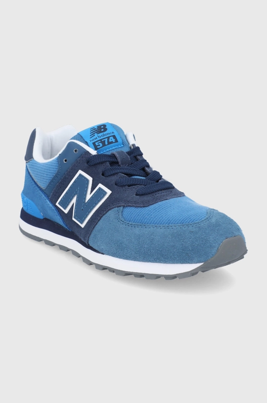 New Balance Buty dziecięce GC574WS1 niebieski