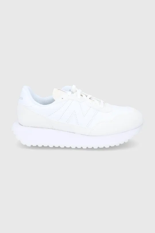 fehér New Balance gyerek cipő GS237WT1 Fiú