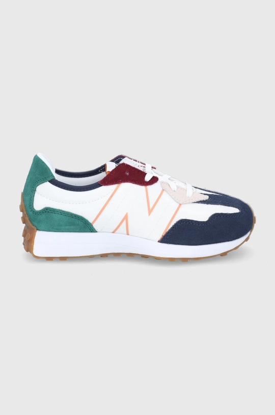 biela Detské topánky New Balance GS327HH1 Chlapčenský