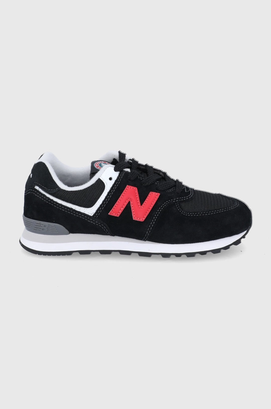 czarny New Balance Buty dziecięce GC574HY1 Chłopięcy