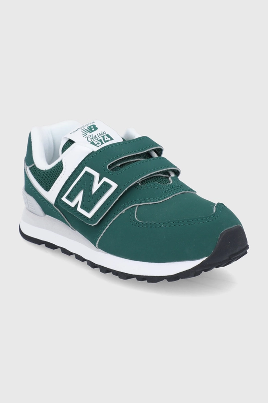 New Balance Buty dziecięce PV574RO1 zielony