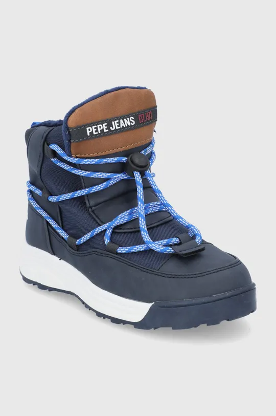 Παιδικές μπότες χιονιού Pepe Jeans σκούρο μπλε