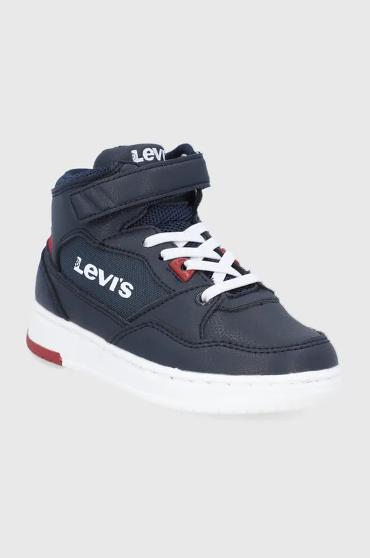 Detské topánky Levi's tmavomodrá