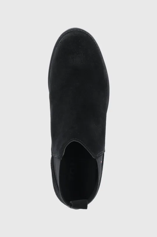 чорний Замшеві черевики Tommy Jeans