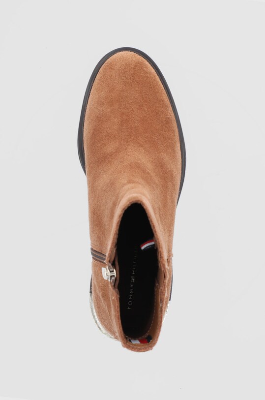 botki zamszowe tommy hilfiger