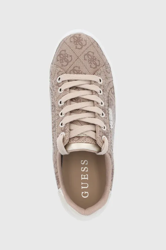 beżowy Guess Buty BECKIE