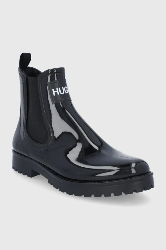 Гумові чоботи Hugo чорний