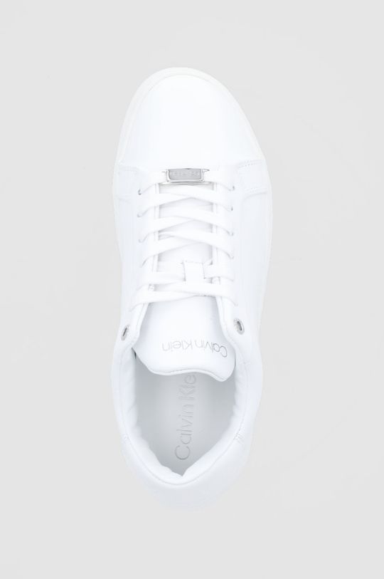 biały Calvin Klein Buty skórzane
