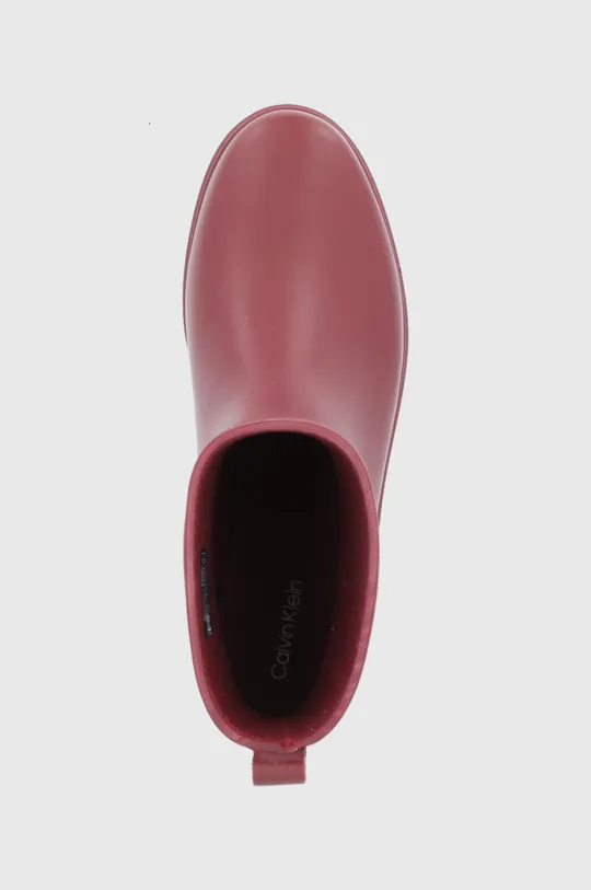 rdeča Gumijasti škornji Calvin Klein