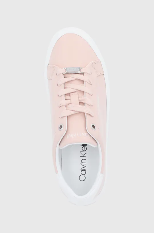 розовый Кожаные ботинки Calvin Klein