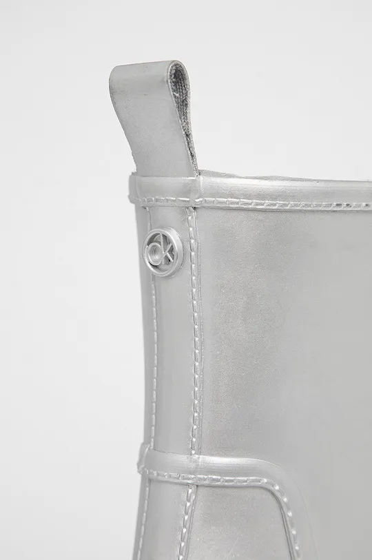Gumijasti škornji Calvin Klein  Zunanjost: Sintetični material Notranjost: Tekstilni material Podplat: Sintetični material