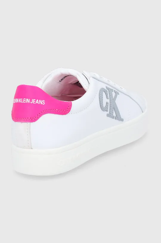 Kožená obuv Calvin Klein Jeans  Zvršok: Prírodná koža Vnútro: Textil Podrážka: Syntetická látka