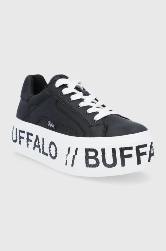 Topánky Buffalo čierna