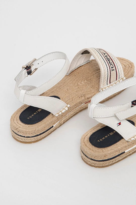 Tommy Hilfiger Sandały Cholewka: Materiał tekstylny, Skóra naturalna, Wnętrze: Materiał syntetyczny, Skóra naturalna, Podeszwa: Materiał syntetyczny