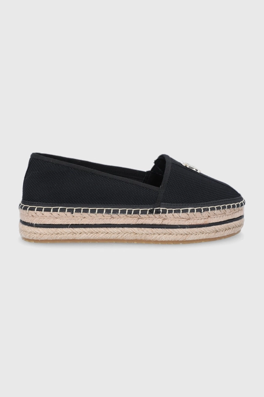 fekete Tommy Hilfiger espadrilles Női