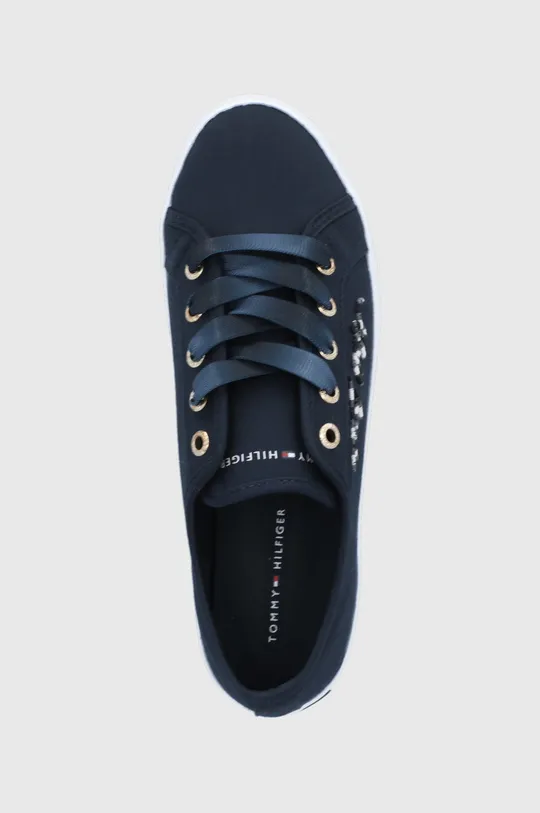 σκούρο μπλε Πάνινα παπούτσια Tommy Hilfiger
