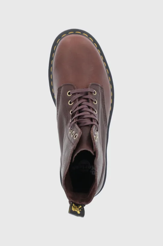 brązowy Dr. Martens Workery skórzane 1460 Pascal