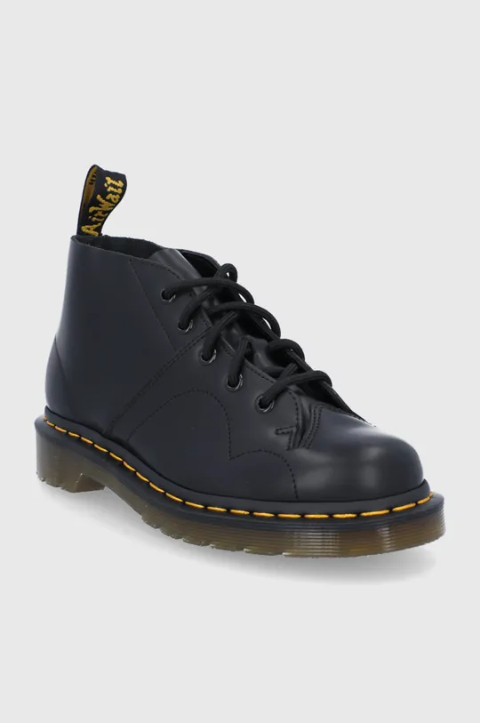 Dr. Martens leather ankle boots Church black
