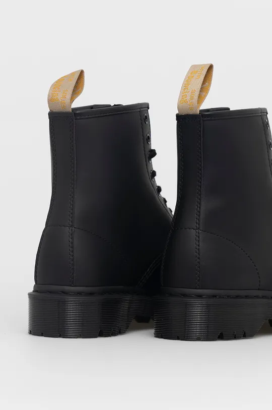 Dr. Martens biker boots Vegan 1460 Bex Mono  Uppers: Synthetic material Inside: Synthetic material, Textile material Outsole: Synthetic material