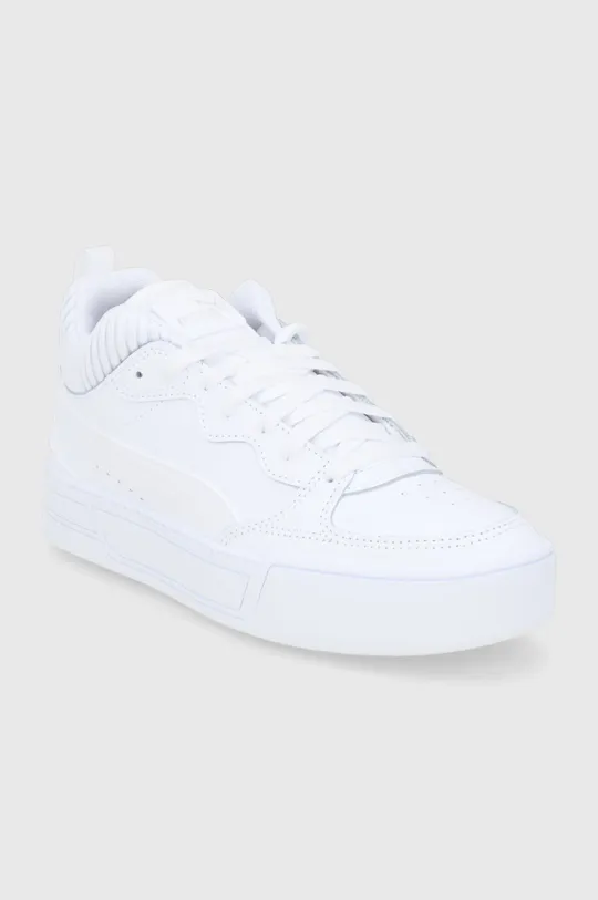 Δερμάτινα παπούτσια Puma Skye Demi λευκό