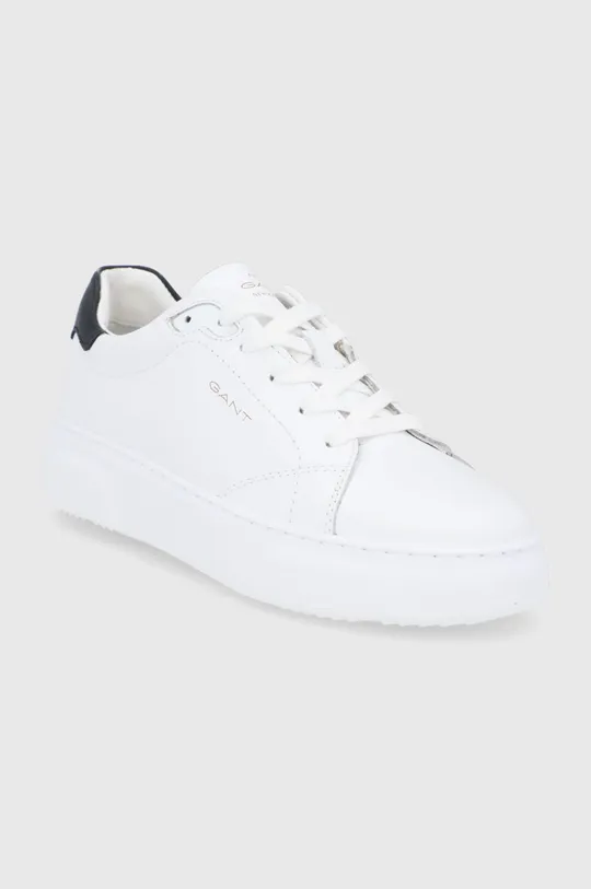 Шкіряні черевики Gant білий