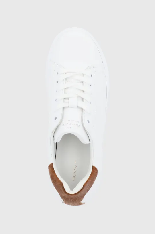 білий Шкіряні черевики Gant Coastride