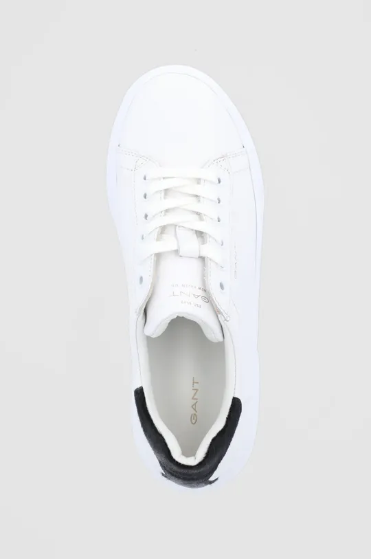 biela Kožená obuv Gant Coastride
