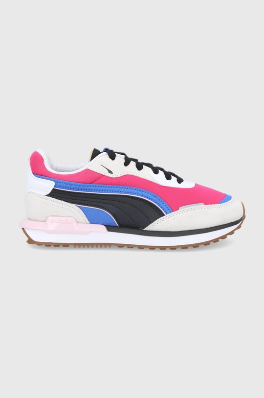 розовый Ботинки Puma City Rider 382044 Женский