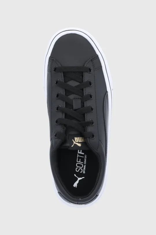 μαύρο Δερμάτινα παπούτσια Puma Kaia Platform L