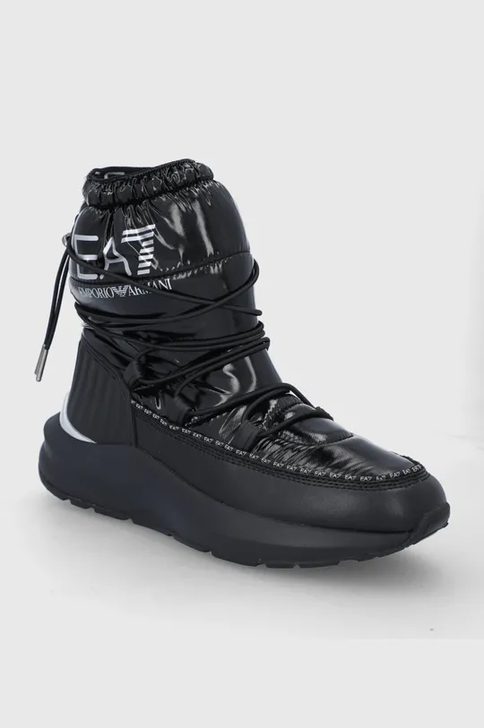 Čizme za snijeg EA7 Emporio Armani crna